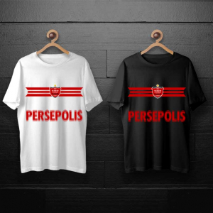 طرح لایه باز تیشرت سابلیمیشن پرچم پرسپولیس